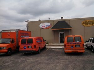 water-damage-restoration-plano-fleet-at-branch-headquarters
